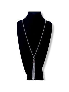 THE LIMITED Silver or Gold Tassel Necklace | NWT